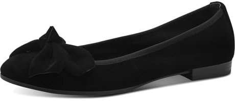 Tamaris Ballerina Damen Elegant schwarz,EU 39