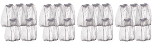 Mipcase 4 Ensembles Filet De Séchage Moustiquaire Filet De Pêche Vole s Mosquito Net Moustiqueres Moistiquair Moutiqueres Costume À Mailles Engrener Grey 5 Pièces * 4