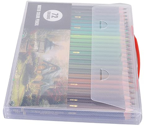 Tnfeeon Aquarellstifte, Professionelle Künstlerbedarfsartikel, Lebendige Farben Zum Mischen und Schichten, Gut für Künstler und Hobbyisten (72 Farben)
