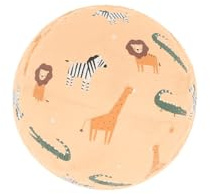 Monnëka Gummiball für Kinder 13 oder 18 cm für Strand und Pool | Wild Animals wenig