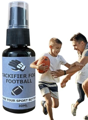 Fbinys Spray de préhension pour de But, antidérapant 30 ML, renforcement des Gants de Football avec Formule en Latex, Accessoire de de But en Latex, Gadget de Gants Collants, équipe