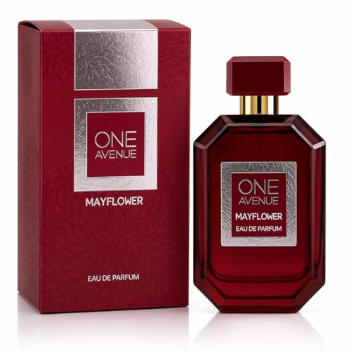 One Avenue Mayflower Eau de Parfum für Damen, 60ml, Blumiger Duft mit Bergamotte, Jasmin & Sandelholz, Vegan
