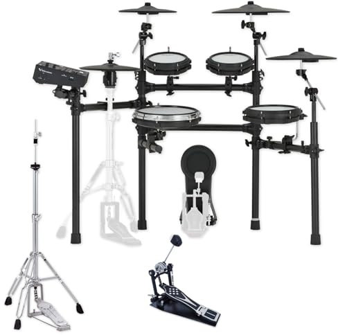 Roland TD513 E-Drum elektronisches Schlagzeug mit H-830 Hi-Hat-Maschine und keepdrum Fußmaschine