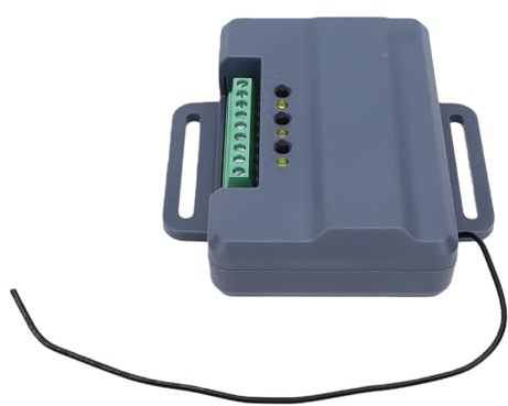 Topiky Receptor Universal de Abridor de Puerta de Garaje de 3 Canales para Operador de Puerta Comercial 850LM, Compatible con Teclado 893LM 891LM 877LM, Código Rodante 433 MHz, Rango de 250 Pies para