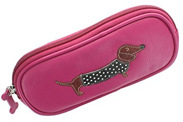 Mala Leder Kollektion BEST FRIENDS Dackel Brillenetui 5115_65