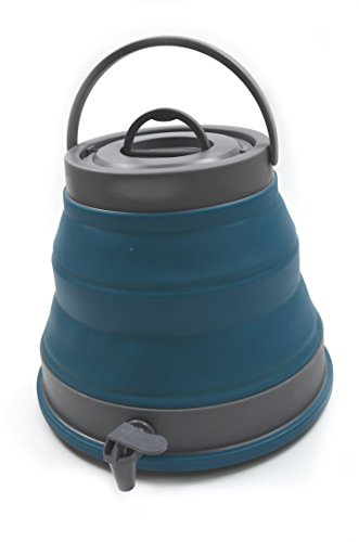 SAMMART 12.5L Tragbarer Wasserträger, zusammenklappbarer Wasserbehälter, Notwürfel-Wasserträger, Wasserspeicher im Freien für Camping Wandern Klettern Rucksackreisen