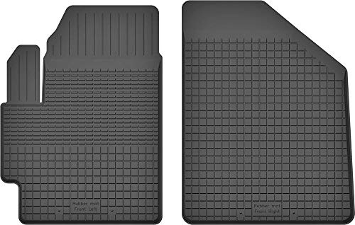 Fußmatten Vorne 2er Set für Citroen C3 Picasso 2009-2017 Gummi Gumimatten