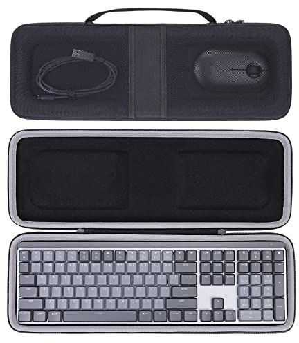 Aenllosi Funda para Logitech MX Mechanical/MX Keys S Keyboard Teclado Mecánico Inalámbrico Iluminado Performance
