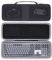 Aenllosi Harte Tasche Hülle für Logitech MX Mechanische/MX Keys S Kabellose Beleuchtete Performance Tastatur, Nur Tasche (Schwarz)