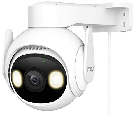 Imou 2023 3K 5MP Cámara Vigilancia WiFi Exterior con Visión Nocturna en Color, Audio Bidirecciona, Detección Inteligente de Humana/Vehículo, Seguimiento Automático, Alarma de Luz y Sonido, IP66
