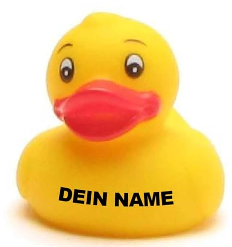 Badeente - personalisierbar (Jessi Ente)