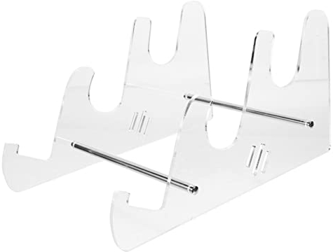Hoement 3stufe Tastaturständer Aus Acryl Für Schreibtisch Computertastaturständer Tastaturanzeige Schreibtischzubehör