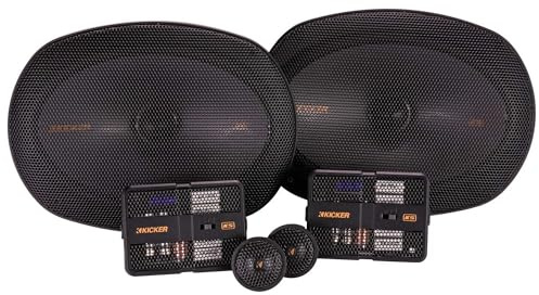 KICKER 51KSS6904 KS-Series 6x9 Component System with 1 tweeters, 4-Ohm, Pair