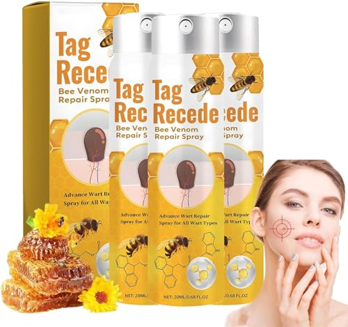 Tag Recede Bee Venom Spray, Bienengift Spray 20ml Bienengift für alle Hauttypen