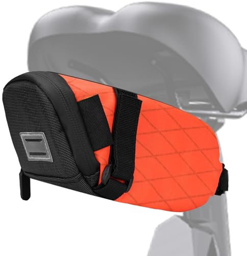 Satteltasche Fahrräder,Fahrrad-Satteltasche,Fahrrad-Aufbewahrungstasche, Mountainbike-Zubehör, wasserdichte Satteltasche | Fahrradzubehör, Fahrradrahmentasche, reflektierende Fahrradtasche unter dem S