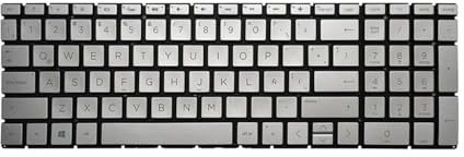 Table-King Clavier de rechange rétroéclairé avec distribution américaine pour HP Pavilion 15 CW, 15-CX, 15-DB, 15-DX, 15-DR, 250 G7, 255, 256 G7, 15-CN, 15-CS, 15-CR, 15-CW, 17-by, 17-CA