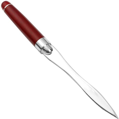 Dianzan Pappersskärare, bärbar brevöppnare kniv med trähandtag retro kuvertöppnare pappersklippare för skolhus