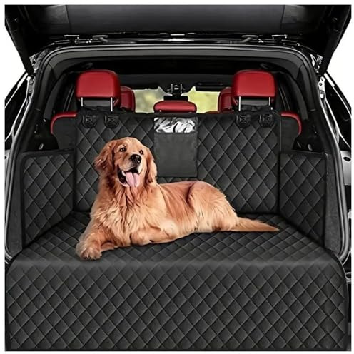 MNBHJGR Car Boot Protector, for Peugeot 2008 e-2008 GT Line 2020-2024 Nonslip Liner Protector with Side Protection and Bumper Protection, Robust Dog Car Boot Cover