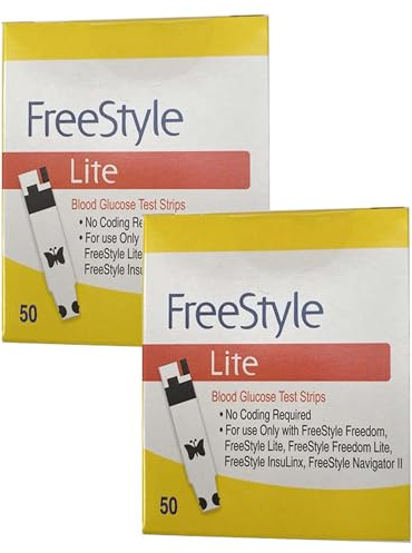 Glucose 100 Test Strips 2 Pack of 50
