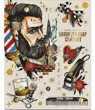 Brooklyn Soap Company Herren Adventskalender Bartventskalender 2023, Weiß