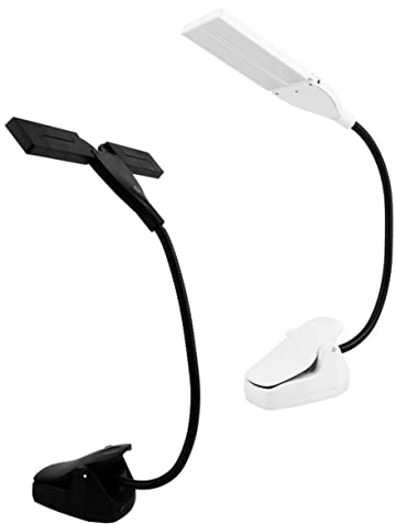 jojofuny Tischlampe Led Klavierlicht Übungslampe Lernlampe Nachttischlampe Clip Lampe Augenfreundlich Praktisch Notenleuchte