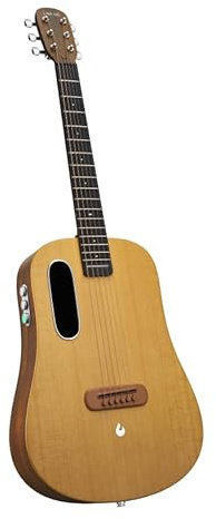 LAVA Me Air Akustik-E-Gitarre, dünn und leicht Fichtengitarre mit FreeBoost-Magneteffekt, für Rechtshänder, 6 Stahlsaiten, für Erwachsene, Jugendliche und Anfänger