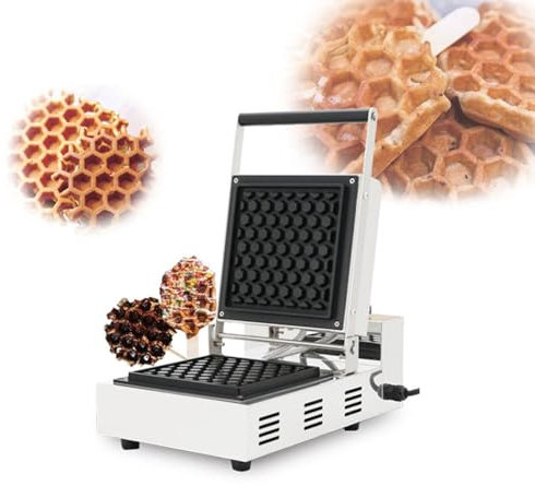 PAHION Belgische Waffelmaschine Elektrische Waffeleisen Waffelautomat Professional Doppelseitige Heizung Temperatur- Und Zeitsteuerung Für Waffeln, Rösti, Zimtschnecken, Omelett, Mittagessen, Snacks