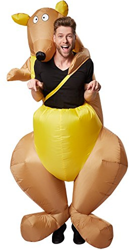 dressforfun Aufblasbares Kostüm, Huckepack Kostüm, Faschingskostüme Unisex Kostüme, Kostüm Damen, Kostüm Herren, Karneval Kostüm Herren, Kostüme Damen, Kostüm Erwachsene