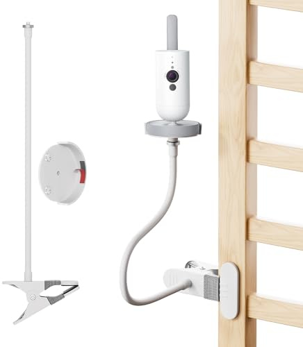 Hållare kompatibel med Philips Avent Babyphone SCD 974/26, babyhållare för Avent babymonitor SCD973/26, stativklämma för Avent SCD951/26, bildskärmshållare tillbehör för Avent SCD643/SCD921/SCD923