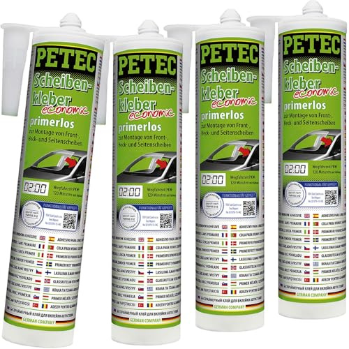 PETEC 4x 84290 Scheibenklebstoff