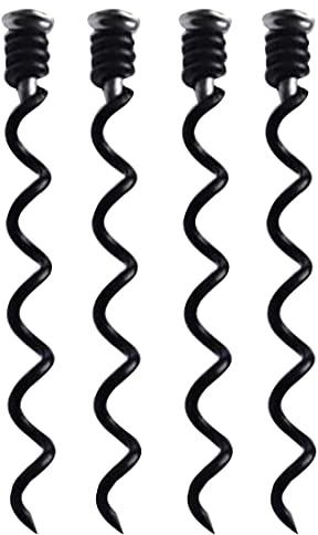 Bästa ersättningen korkskruv spiral/mask för vertikal och bästa redskap vinöppnare (4-pack)