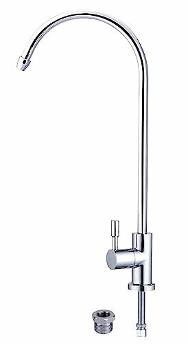 smardy Umkehrosmose Wasserhahn für 1/4 und 3/8 Osmoseanlage Wasserfilter, 360° schwenkbar