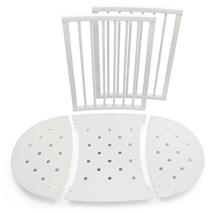 Stokke Estensione letto Sleepi, Bianco - Trasforma Sleepi Mini nel letto Sleepi - Adatto a bambini fino ai 3 anni - Materasso venduto a parte - Estende il letto fino a 141 cm