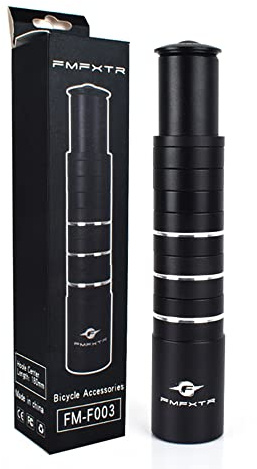 FOMTOR Bike Stem Riser, 180 mm Lenkervorbauerhöhung, Vorbauerhöhungen, Adapter für 1-1/8 28,6 mm Gabel, Mountainbike, Rennrad,MTB BMX