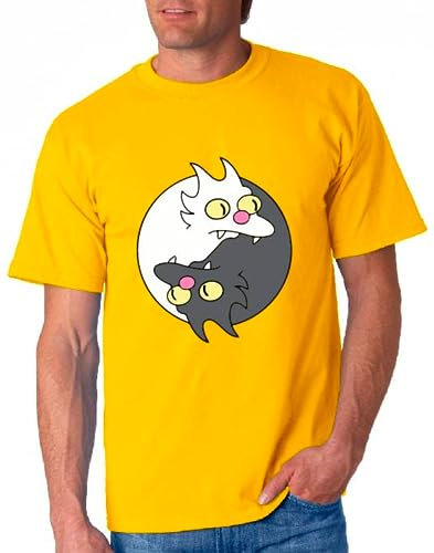 Gatoss Bola de Nieve - Camiseta Manga Corta de Hombre (Amarillo, XL)