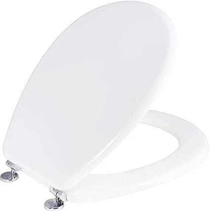 MODULARREDO | Sedile per WC PIEMONTE, Tavoletta WC, Copriwater, Copri Wc, Copriwater Bianco, Pozzi Ginori, 37x43,6 cm, Bianco