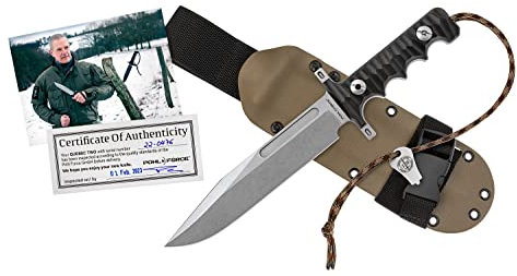 Pohl Force Quebec Two SW Messer Outdoor Survival, Überleben Messer, D2 Stahl, G-10