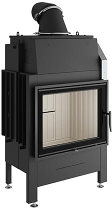 Spartherm Kamineinsatz Varia 1V H₂O | Wasserführend | 8 kW | Linksanschlag