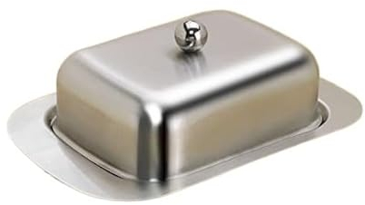 Burriera Contenitore for scatole di burro Contenitore for formaggi Contenitore for contenitori Vassoio for custodire Burriera con coperchio Scatole for formaggi in acciaio inossidabile Controsoffitto