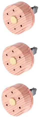 Healvian 3stücke Aromatherapie Diffuser Aus Holz Umweltfreundlicher Schlafhelfer Für Büro Zuhause Und Schlafzimmer Rund Aus Natürlichem Holz