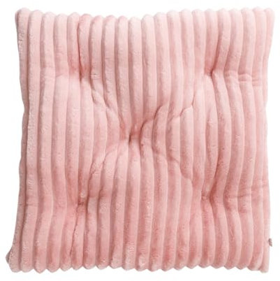 Uixxducc 2er Set Sitzkissen Stuhl Set Stuhlauflage Stuhlkissen 40x40x8cm, Gartenstuhlkissen, Sitzauflage Garten, Balkon Terrasse (Rosa)