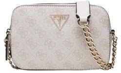 GUESS Noelle Crossbody Camera Bag Bone Logo