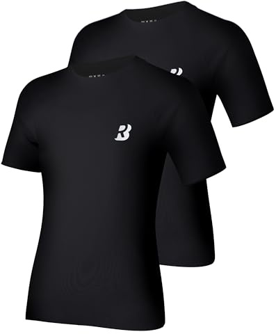 Roadbox Kompressionsshirts für Jungen 1-2 Pack, Sportshirt Langarm & Kurzarm, Atmungsaktives Unterziehshirt Kinder, Skiunterwäsche Fußball Laufen