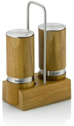 kela 12198 Kauri Salz-/Pfeffermühle, Akazienholz