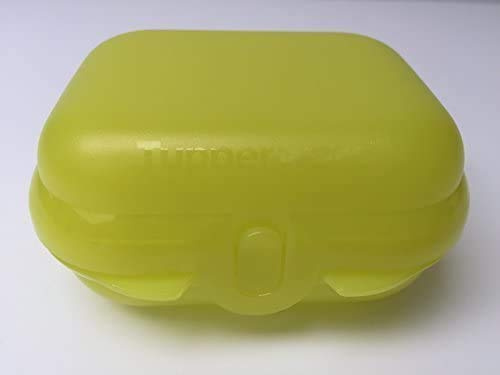 Tupperware® Twin-Box - Die kleine Brotdose in grün - gelb! Lunch-Box.