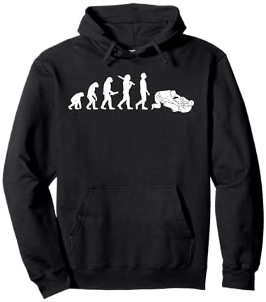 Jiu-Jitsu Evoluzione Regalo Professioniti BJJ Felpa con Cappuccio
