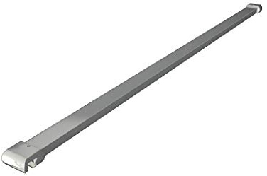 Barra Stabilizzatrice 140 cm per Walk in Box Doccia spessore Vetro 6-8mm | Sezione Rettangolare, Parete Fissa, Tagliabile, Piatta, Vetro, Cromo Lucido