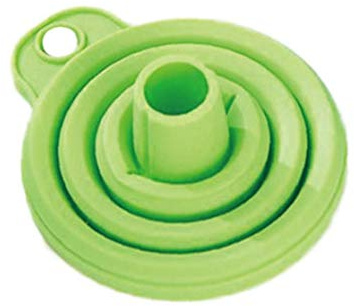 Ruluti Silicone Pliable Entonnoir, Entonnoir Pliable pour La Cuisine, Bouteille D', Huiles Essentielles, Liquide Outil De Cuisine