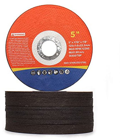 30pc 125mm Disco Da Taglio In Resina Ruote Per Levigatura In Metallo 5 Pollici Flap Ultrasottile Tagliare Lame Per Smerigliatrice Angolare Per Ferro Tubo D'acciaio