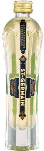 St-Germain Liquore Artigianale ai Fiori di Sambuco, Raccolti a Mano e Senza Aromi Artificiali, Vol 20%, 5 cl / 50 ml